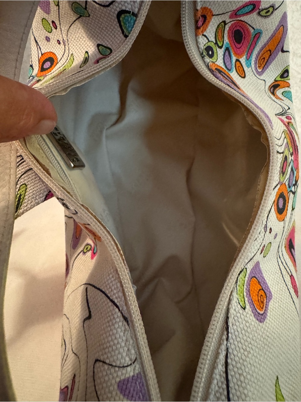 Stuart Weitzman hobo Y2K Abstract Shoulder Bag made in Spain - Picture 11 of 11